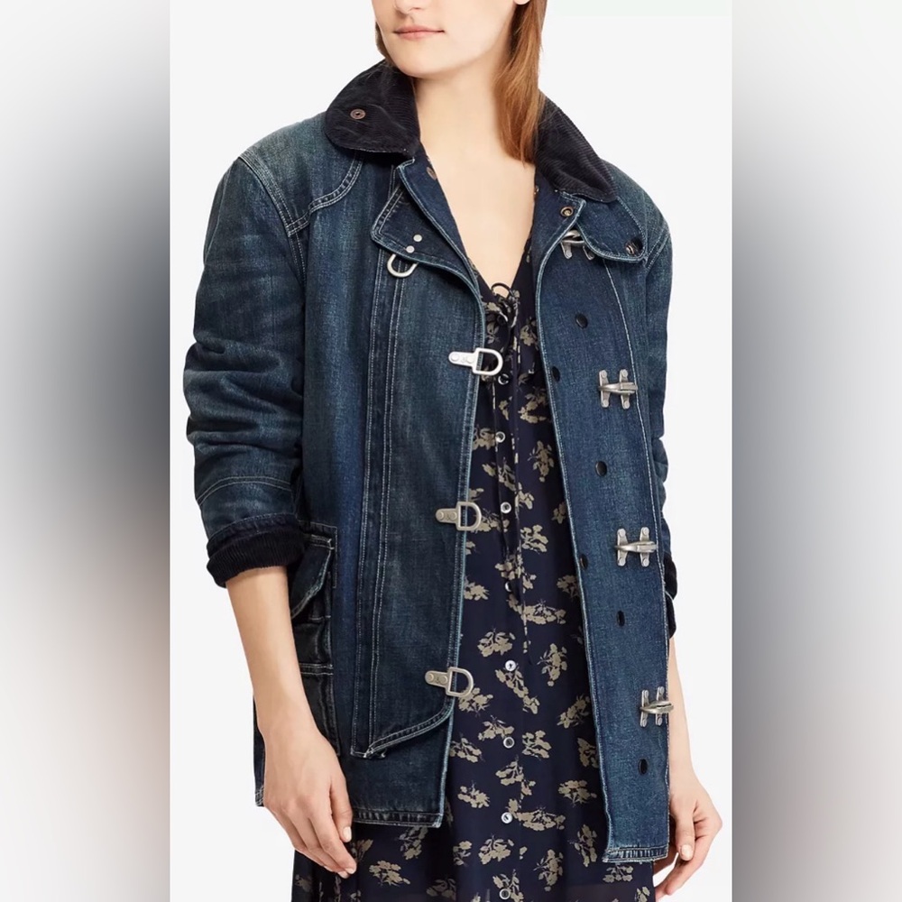 Polo Ralph Lauren Denim Cotton Fireman's Jacket